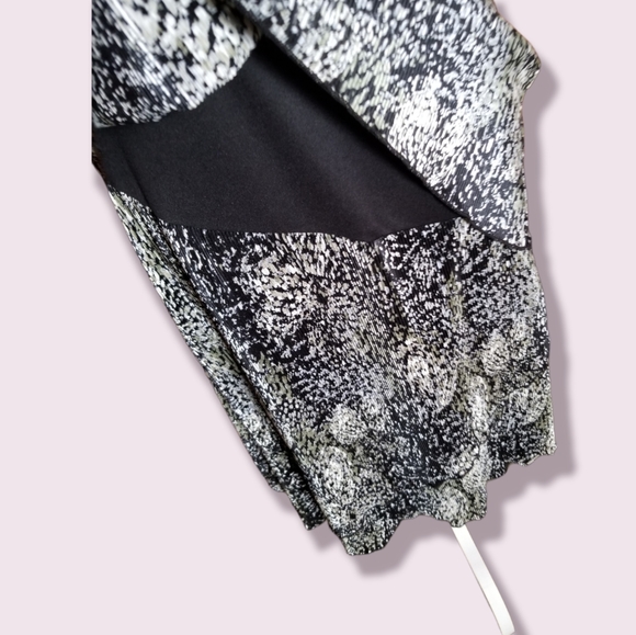 Connected Apparel Layered Short Sleeve Dress Sz 10 - Picture 5 of 5